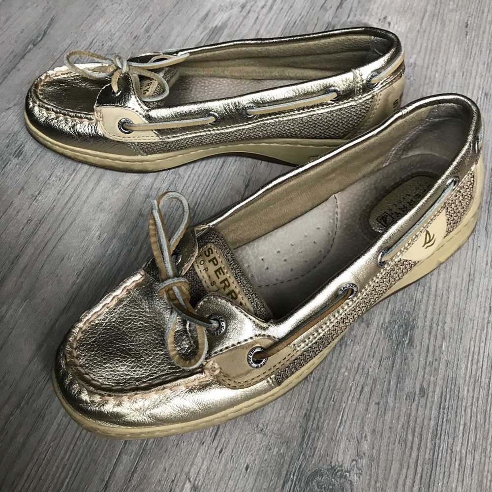 SPERRY TOP-SIDER: Gold: Size 7M